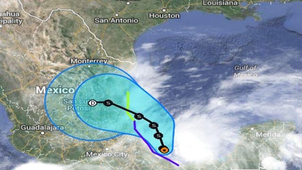 Μεξικό: Η τροπική καταιγίδα Ίνγκριτ δυναμώνει και πιθανώς να εξελιχθεί σε τυφώνα
